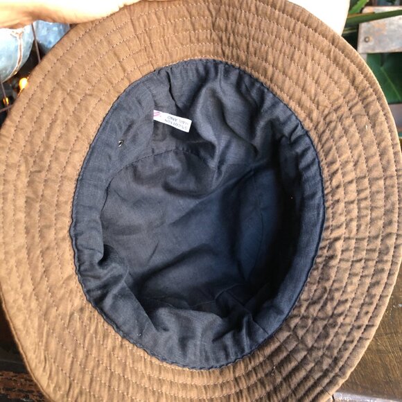 Y2K Lightweight Brown Bucket Hat - Picture 6 of 7